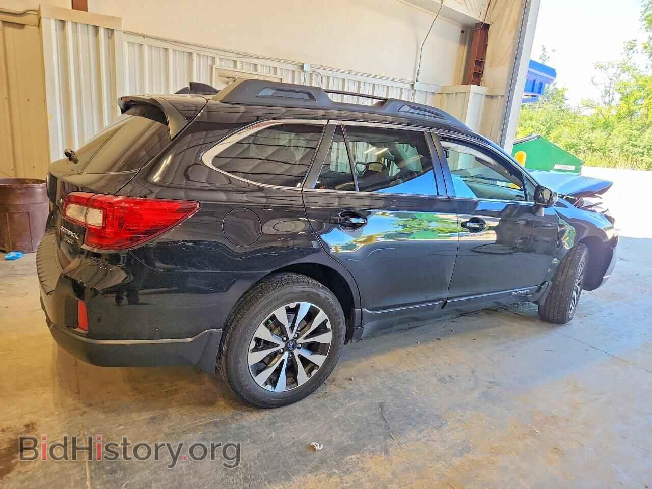 2016 SUBARU OUTBACK - VIN: 4S4BSENC4G3309154 - Фото 3