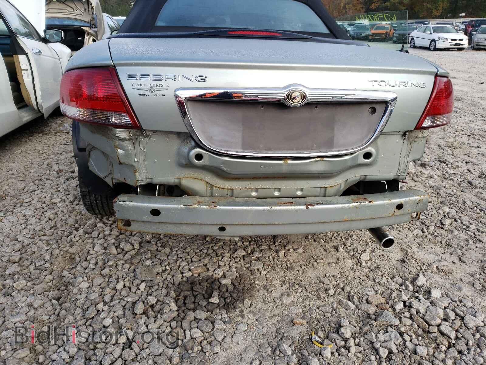 2006 CHRYSLER SEBRING - VIN: 1C3EL55R56N222275 - Фото 9