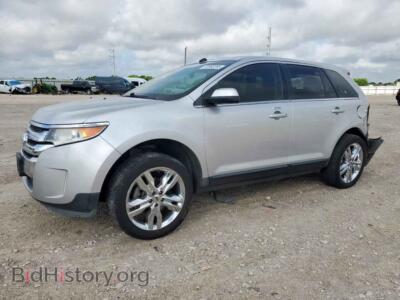 2014 Ford EDGE Limited, silver — VIN 2FMDK3KC1EBB37972, Copart
