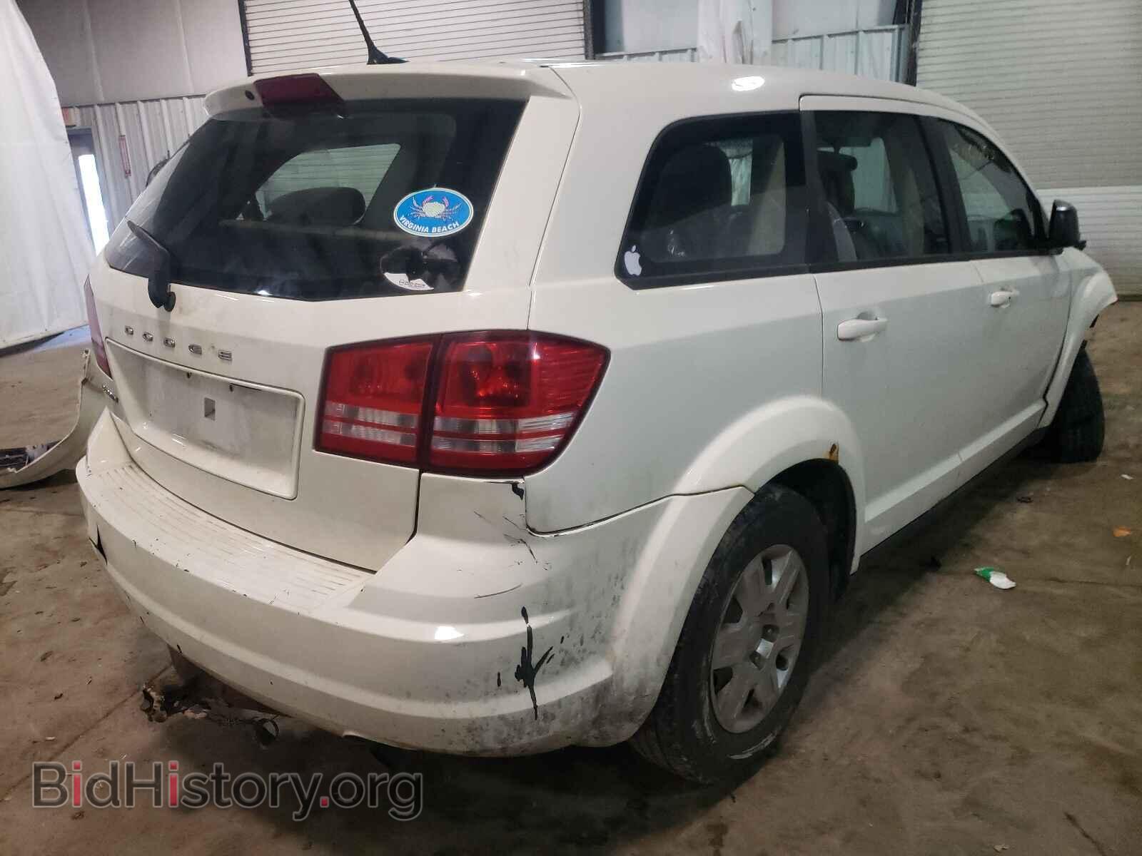 2012 DODGE JOURNEY - VIN: 3C4PDCAB0CT206642 - Фото 4