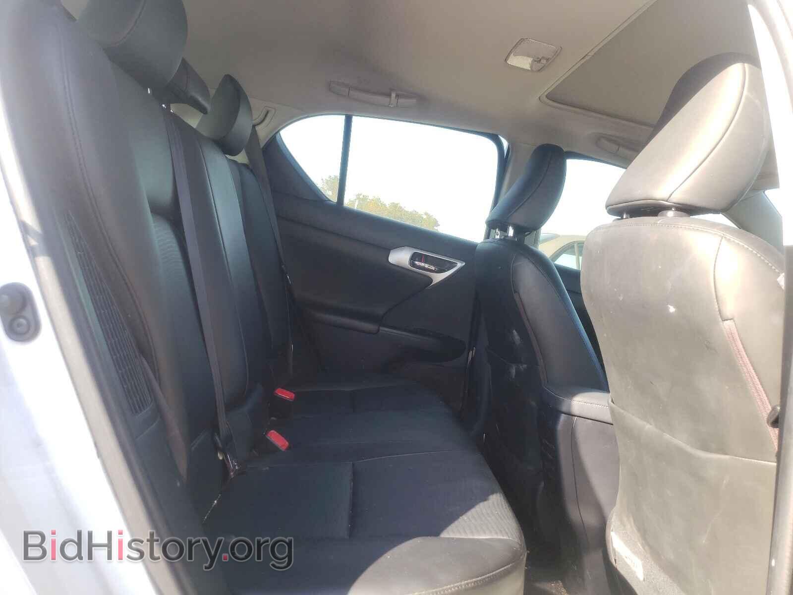 2012 LEXUS CT 200 - VIN: JTHKD5BH1C2062771 - Фото 6