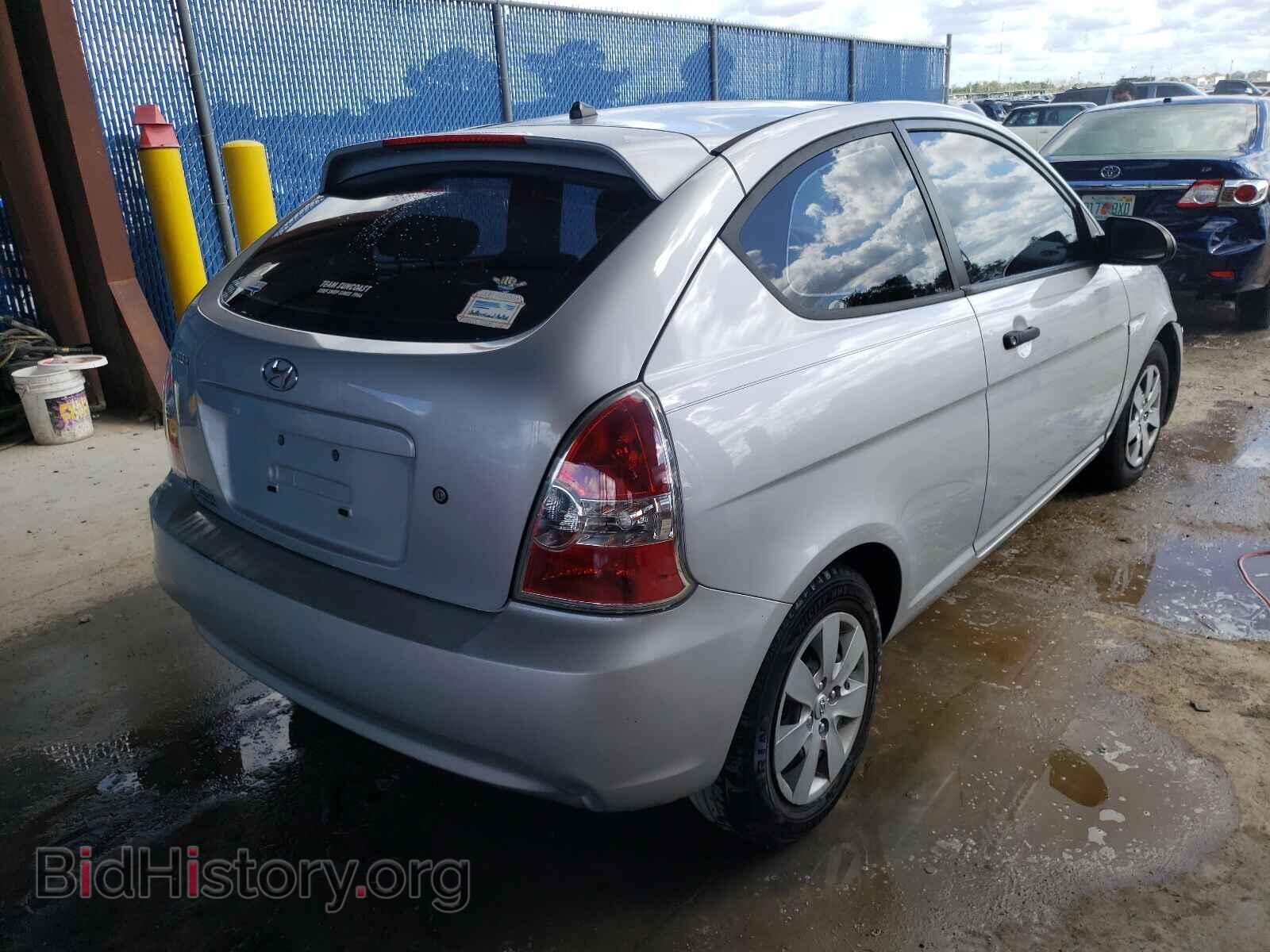 2008 HYUNDAI ACCENT - VIN: KMHCM36C78U059468 - Фото 4