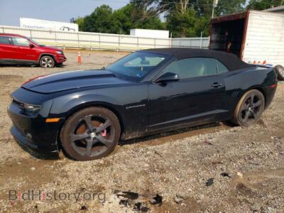 2015 Chevrolet CAMARO RS, black — VIN 2G1FF3D37F9184276, Copart