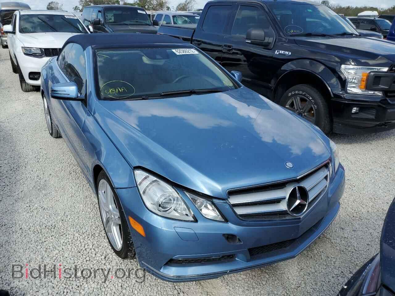 Photo WDDKK5KF1CF138641 - MERCEDES-BENZ E-CLASS 2012