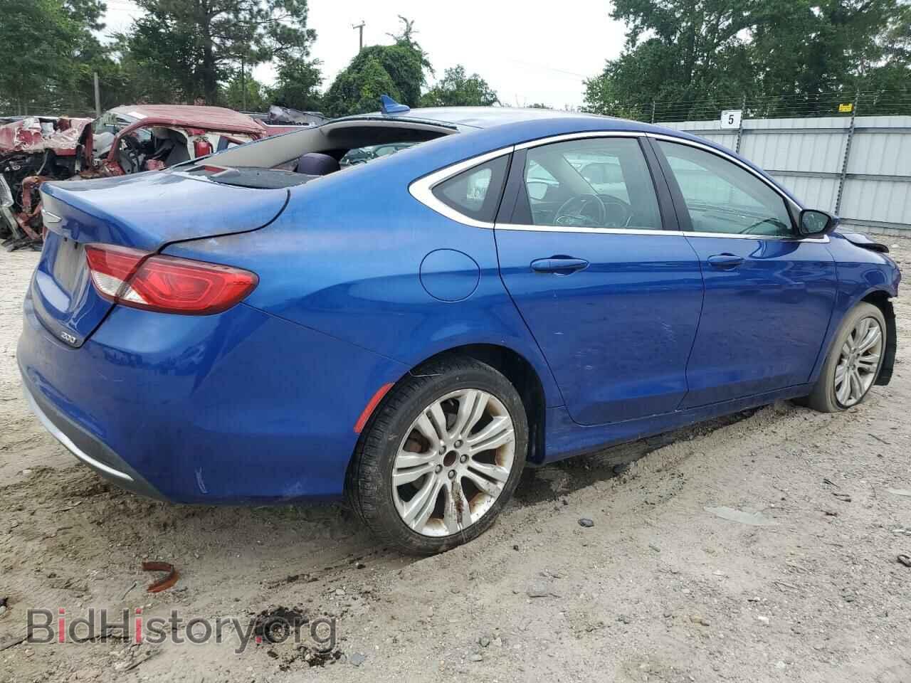 2015 CHRYSLER 200 - VIN: 1C3CCCAB8FN605650 - Фото 3