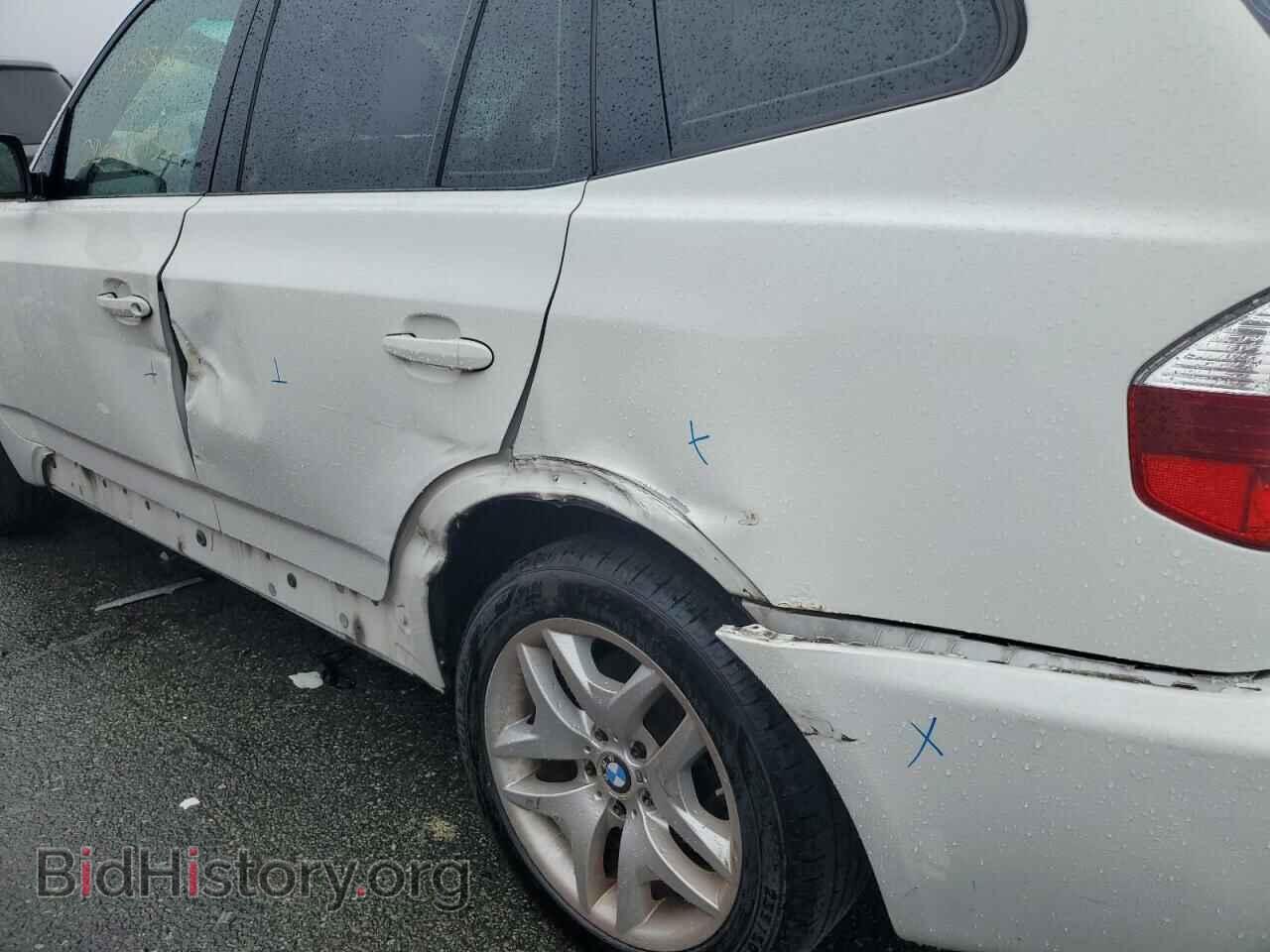 2007 BMW X3 - VIN: WBXPC93427WF01848 - Фото 9