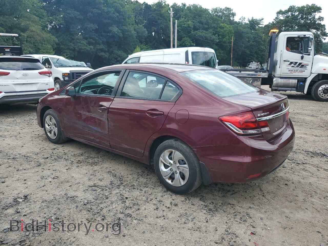 2013 HONDA CIVIC - VIN: 2HGFB2F50DH563443 - Фото 2