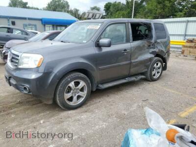 2013 Honda PILOT EXL, gray — VIN 5FNYF4H54DB071251, Copart