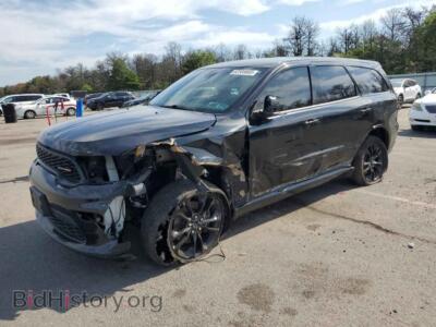 2021 Dodge DURANGO GT, черный — VIN 1C4RDJDG9MC541108, Copart