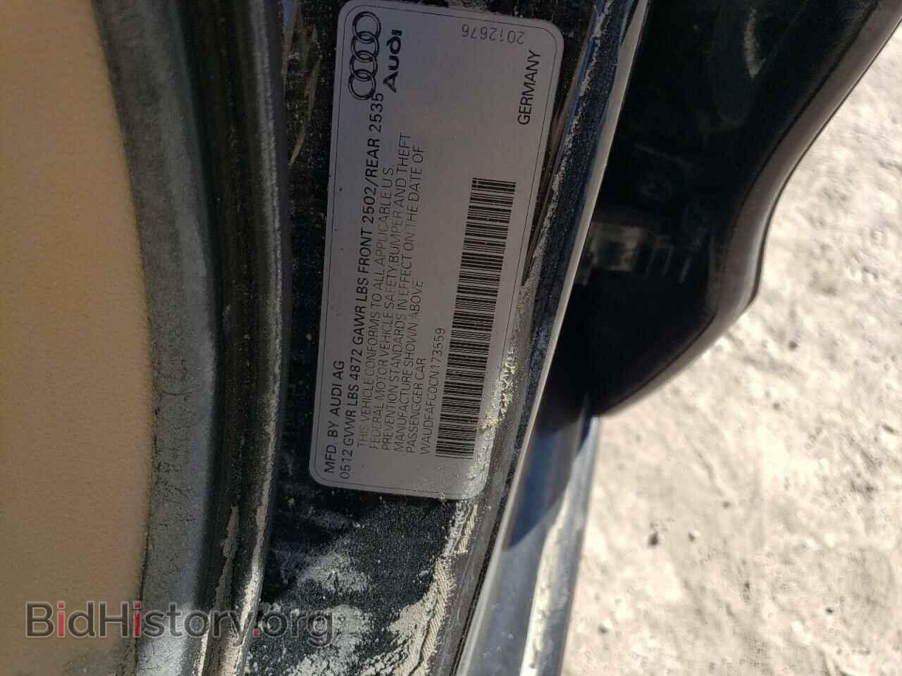 2012 AUDI A6 - VIN: WAUDFAFC0CN173559 - Фото 10