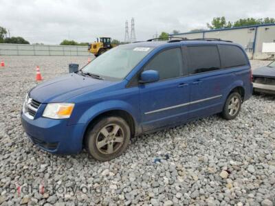 2010 Dodge CARAVAN Grand Cara, синий — VIN 2D4RN5D18AR180329, Copart