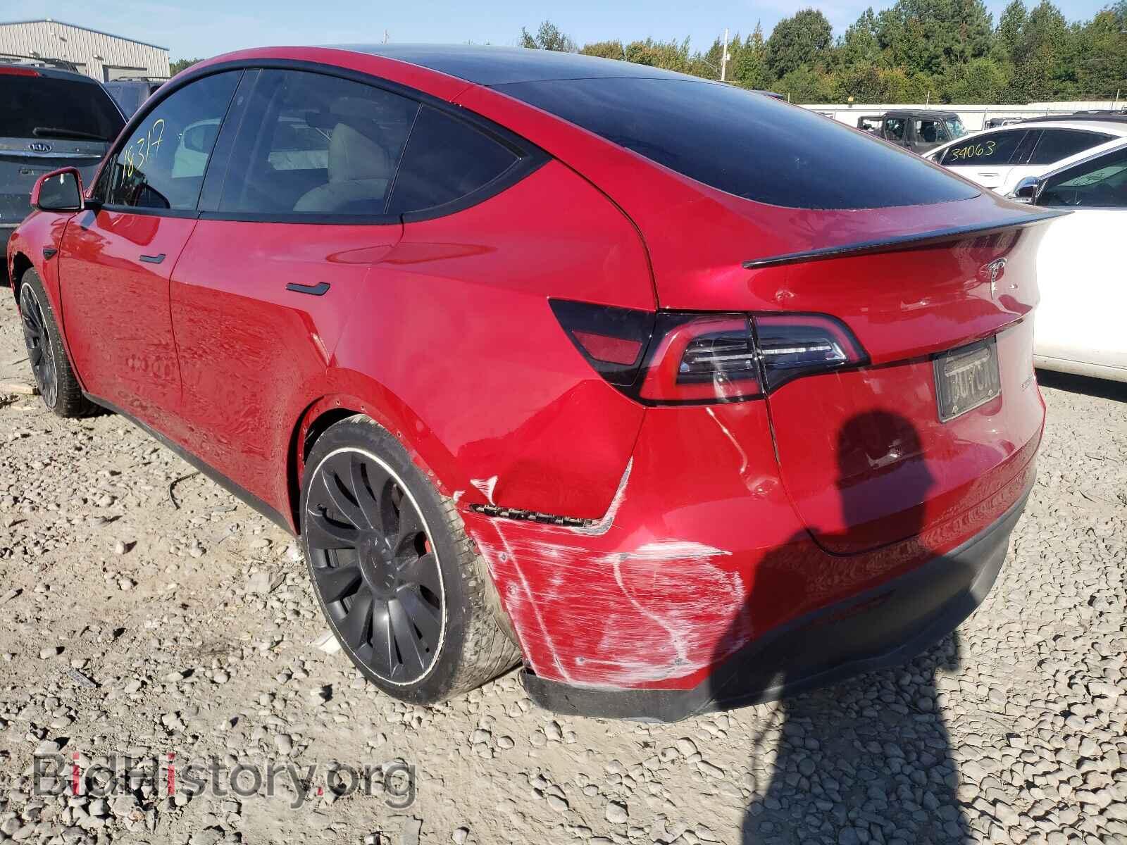 2020 TESLA MODEL Y - VIN: 5YJYGDEF4LF017487 - Фото 3