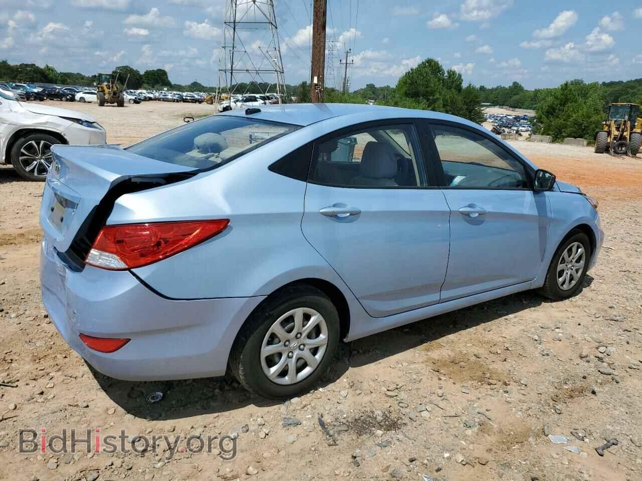 2014 HYUNDAI ACCENT - VIN: KMHCT4AE2EU720465 - Фото 3