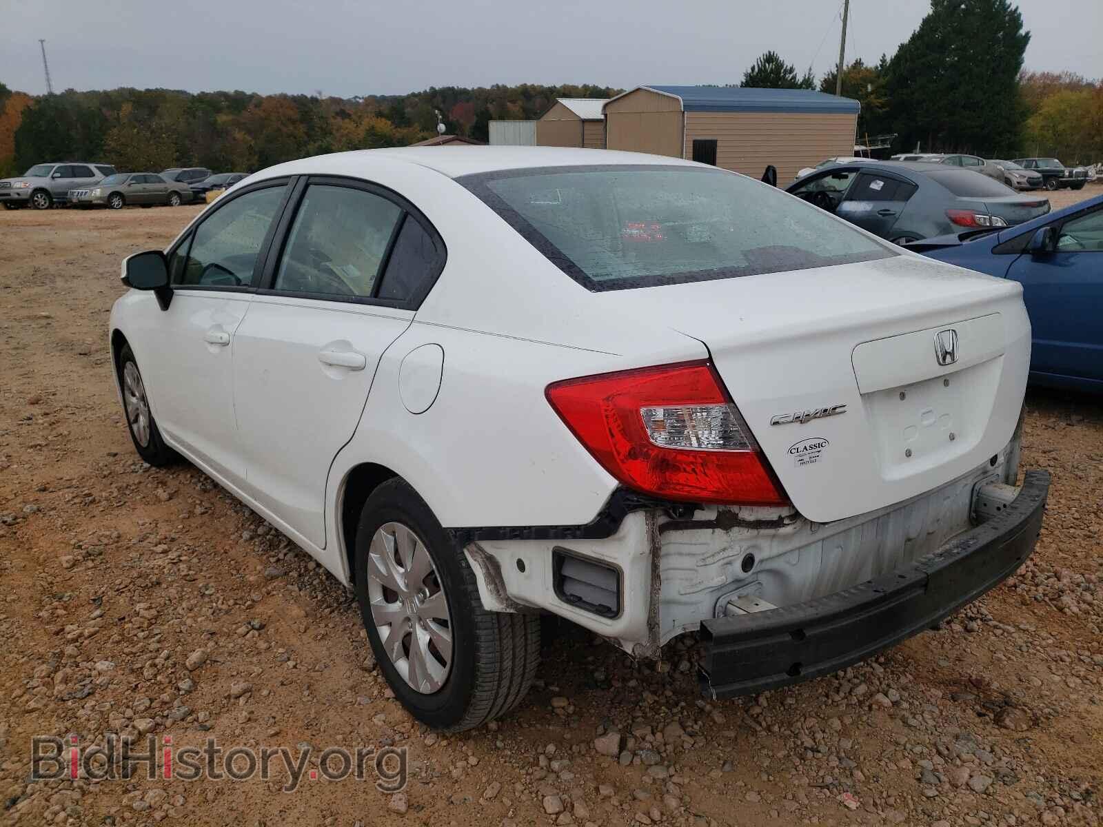2012 HONDA CIVIC - VIN: 2HGFB2F55CH328745 - Фото 3