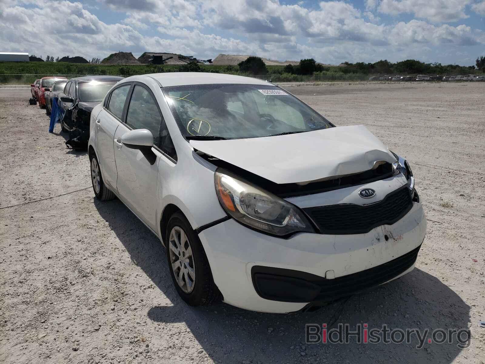 Photo KNADM4A38C6074318 - KIA RIO 2012