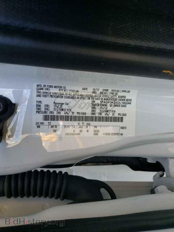 2013 FORD FOCUS - VIN: 1FADP3K2XDL190249 - Photo 10