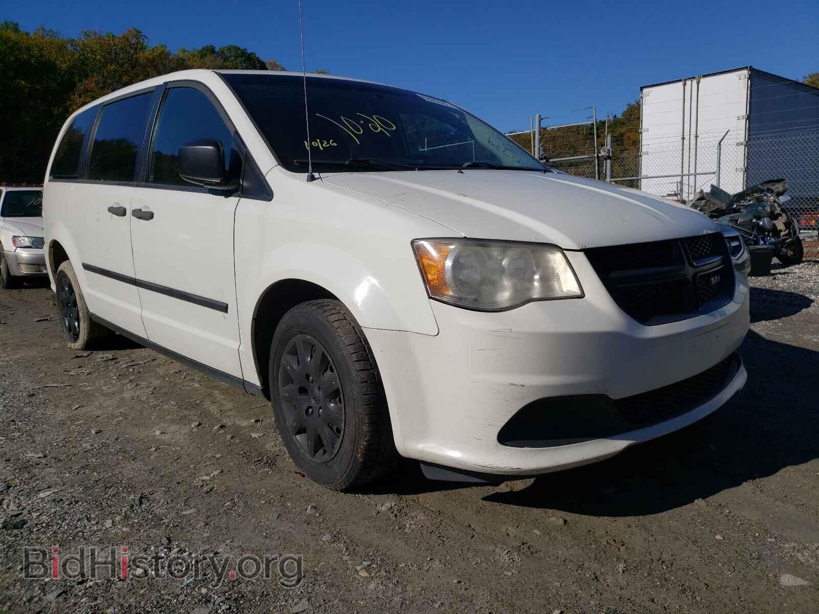 Photo 2C4RDGAG6CR349464 - DODGE RAM VAN 2012