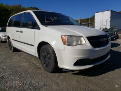 2012 Dodge RAM VAN, white — VIN 2C4RDGAG6CR349464, Copart