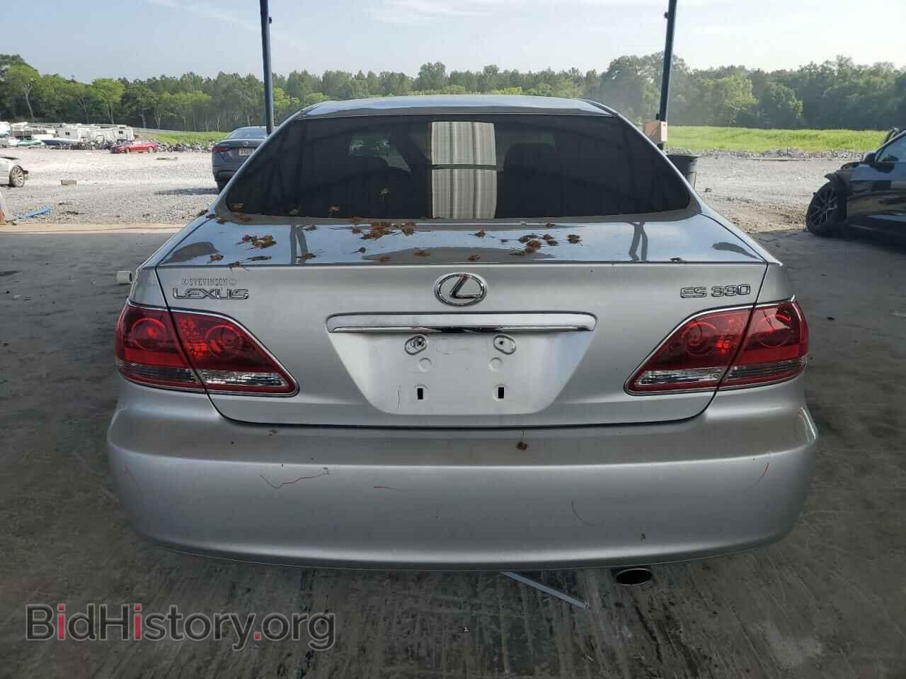 2005 LEXUS ES330 - VIN: JTHBA30G655131477 - Фото 6