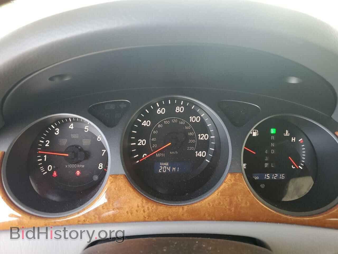 2005 LEXUS ES330 - VIN: JTHBA30G655131477 - Фото 9