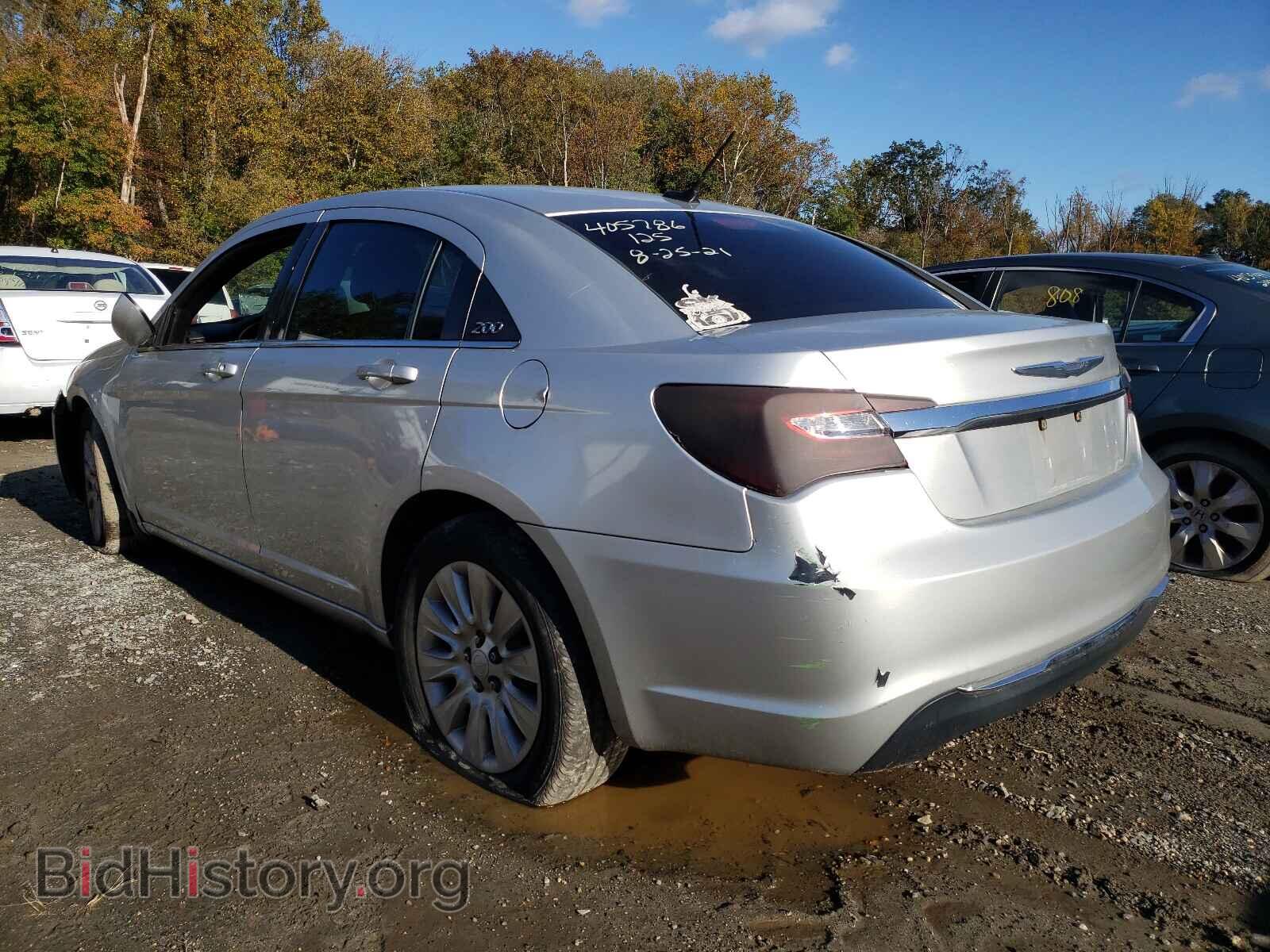 2012 CHRYSLER 200 - VIN: 1C3CCBAB7CN145354 - Фото 3