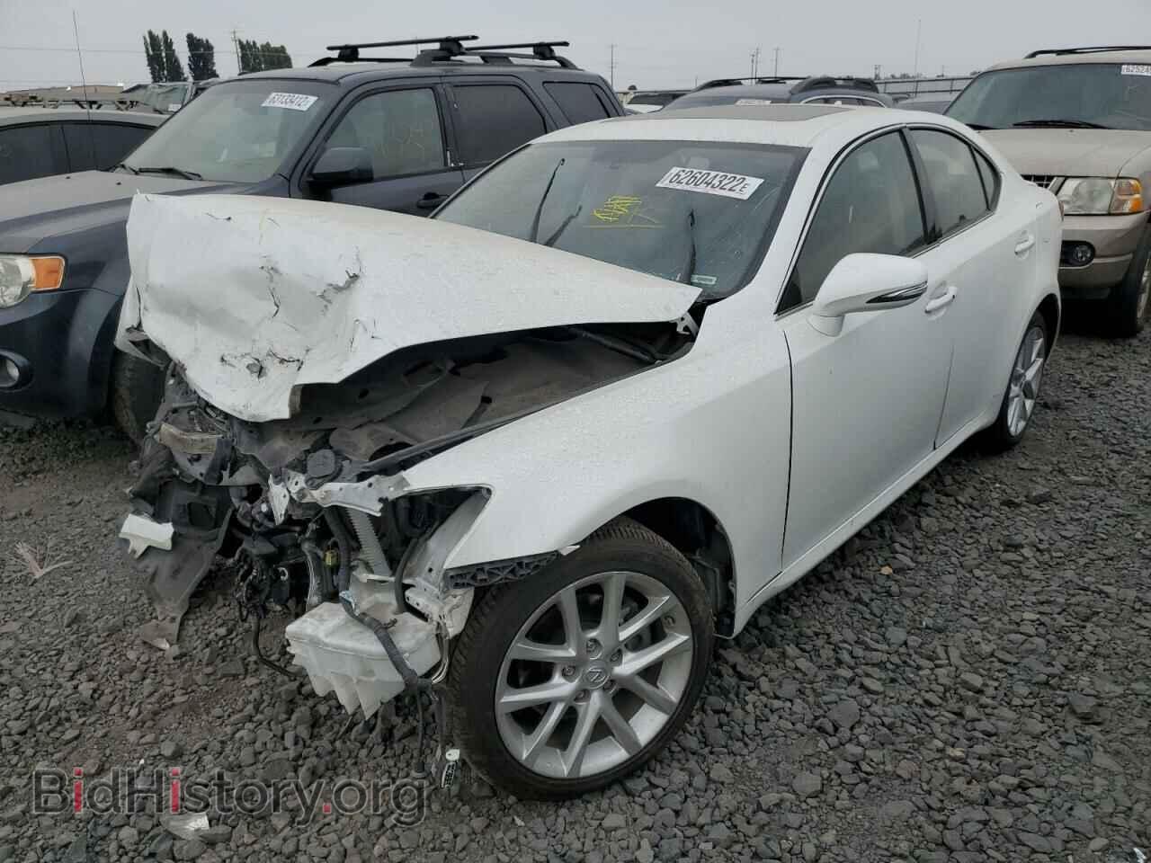 2012 LEXUS IS - VIN: JTHCF5C27C5058358 - Фото 2