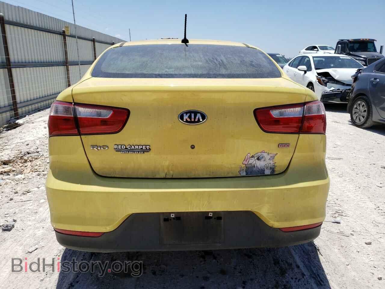 2016 KIA RIO - VIN: KNADM4A34G6598023 - Фото 6