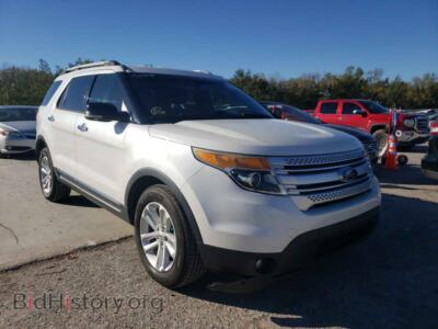 2013 Ford EXPLORER Explorer X, white — VIN 1FM5K7D85DGA50040, Copart