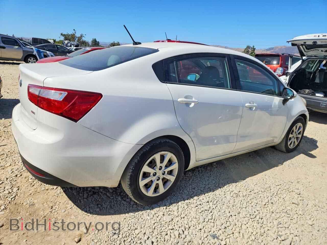 2014 KIA RIO - VIN: KNADM4A32E6375802 - Фото 3
