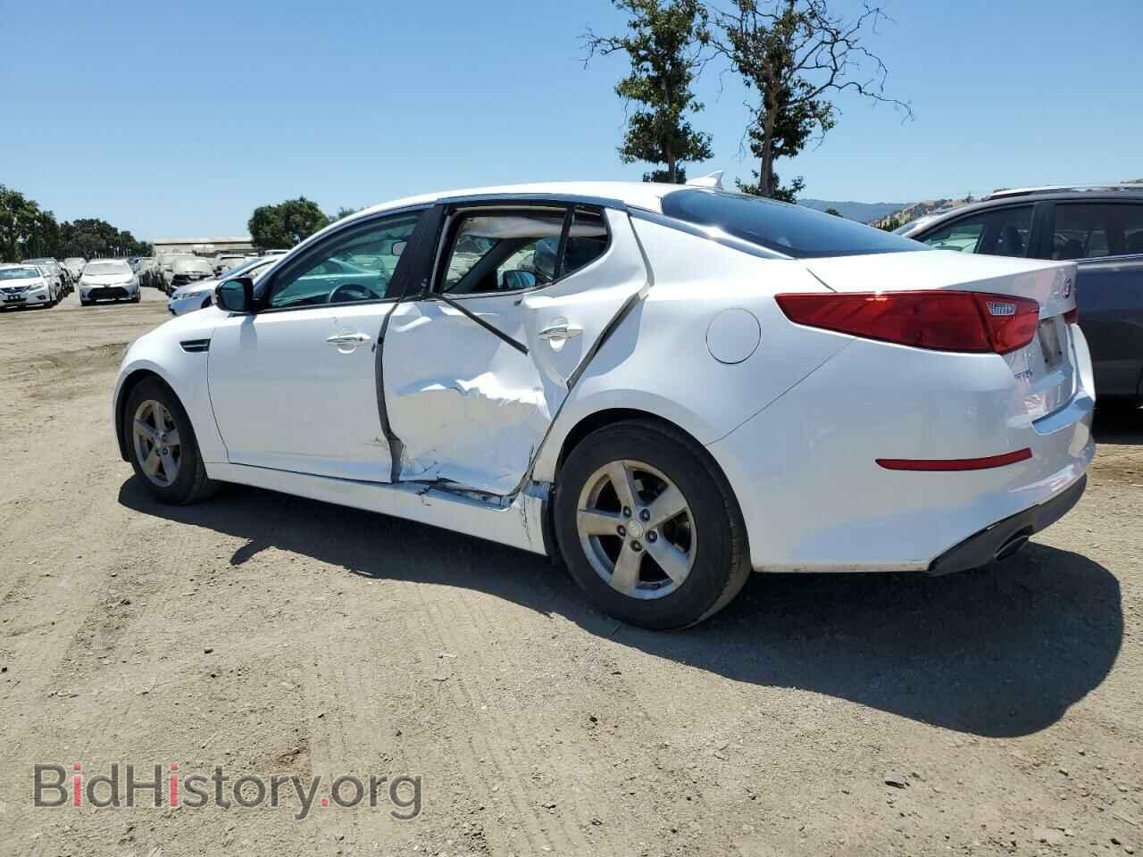2015 KIA OPTIMA - VIN: KNAGM4A71F5645089 - Фото 2