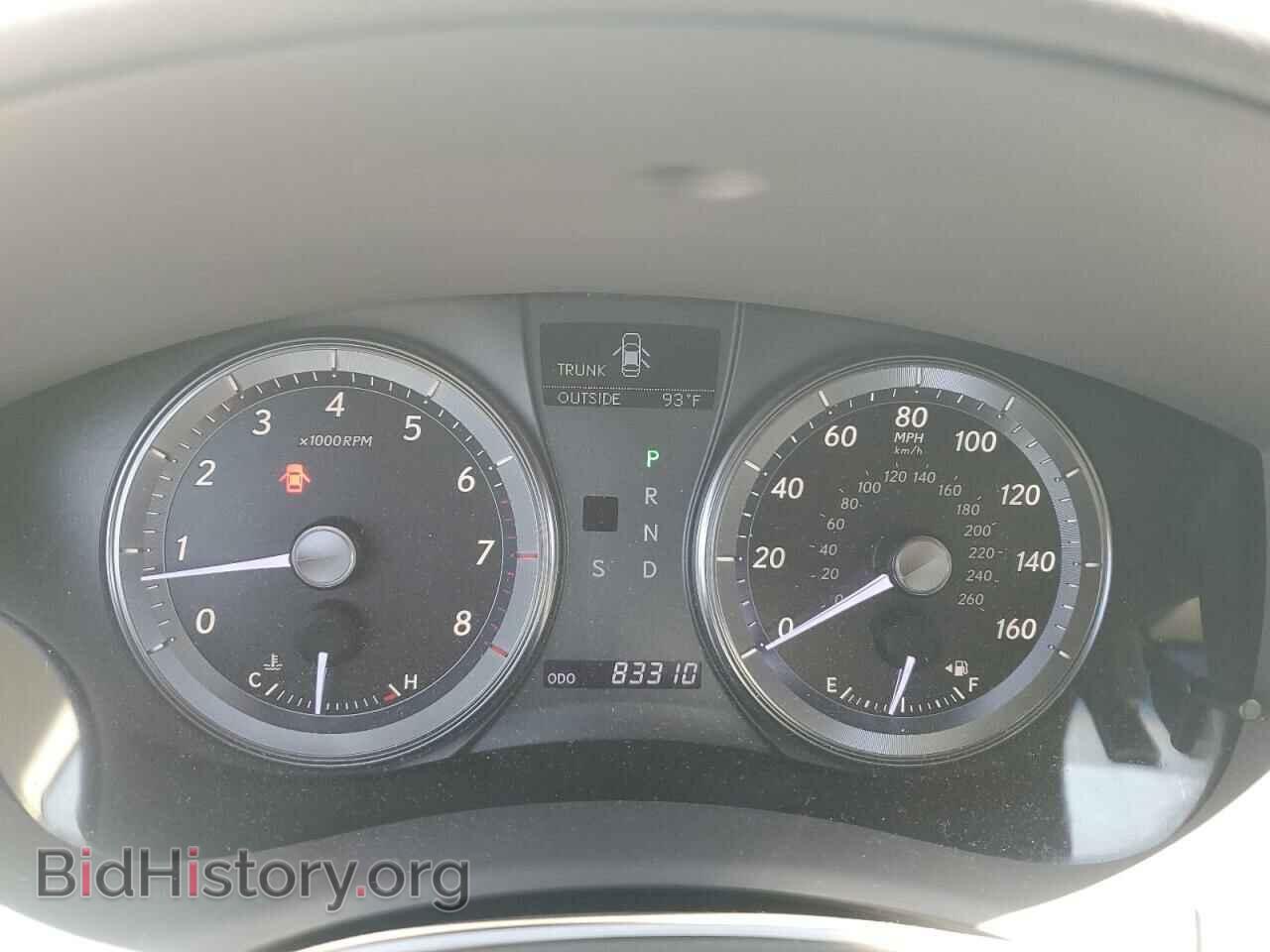 2012 LEXUS ES350 - VIN: JTHBK1EG2C2510579 - Фото 9