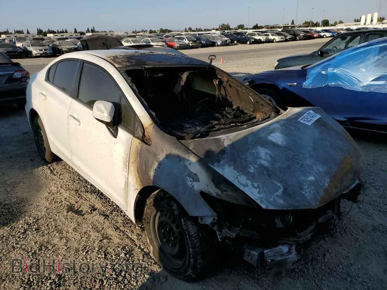 2013 HONDA CIVIC - VIN: 19XFB2F53DE237002 - Фото 4
