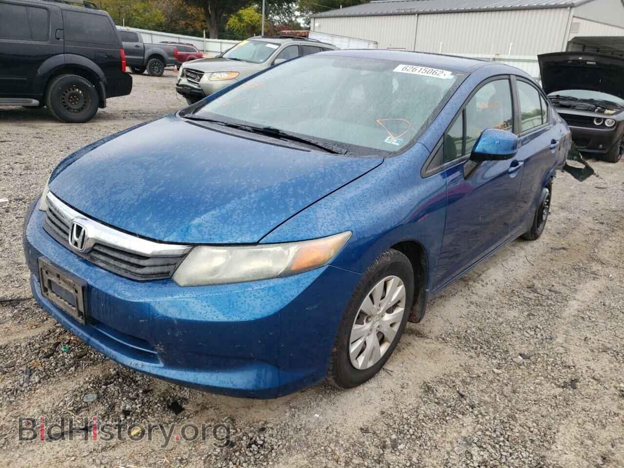 2012 HONDA CIVIC - VIN: 2HGFB2F50CH513110 - Фото 2