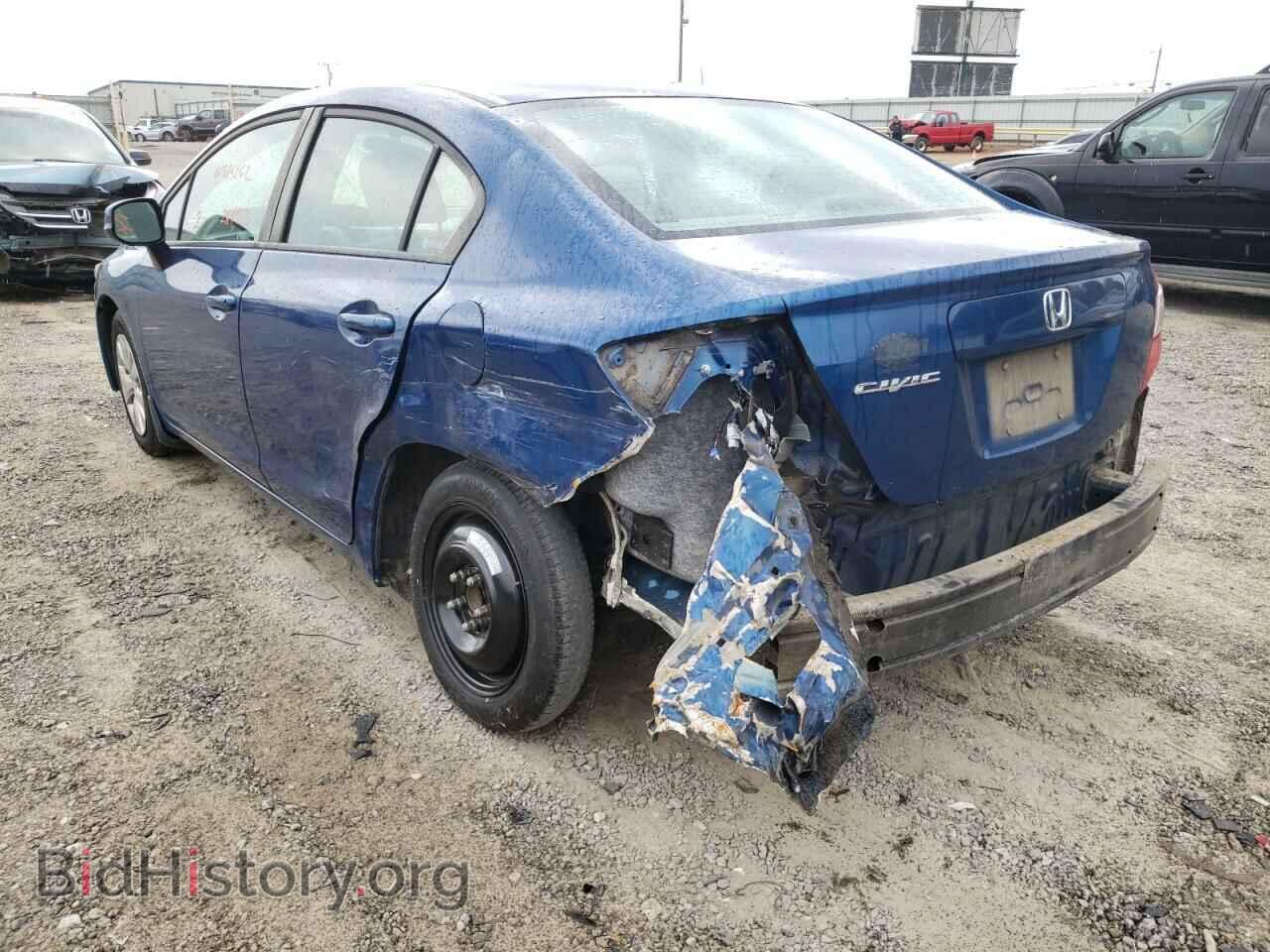 2012 HONDA CIVIC - VIN: 2HGFB2F50CH513110 - Фото 3