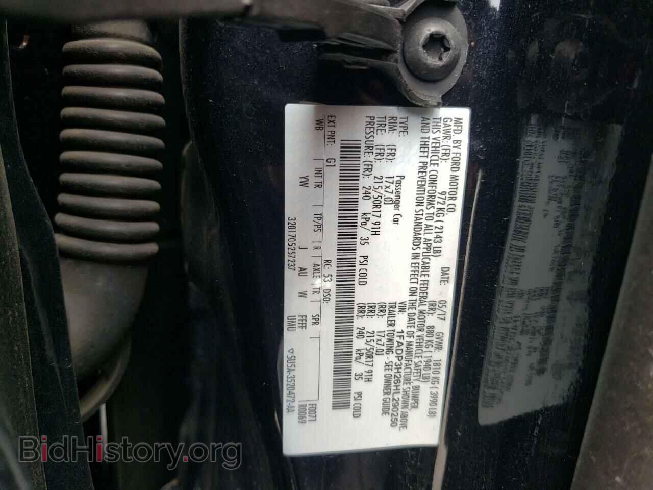 2017 FORD FOCUS - VIN: 1FADP3H26HL290250 - Photo 12