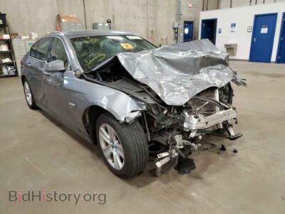 2012 BMW 5 SERIES 528 XI, silver — VIN WBAXH5C59CDW04216, Copart