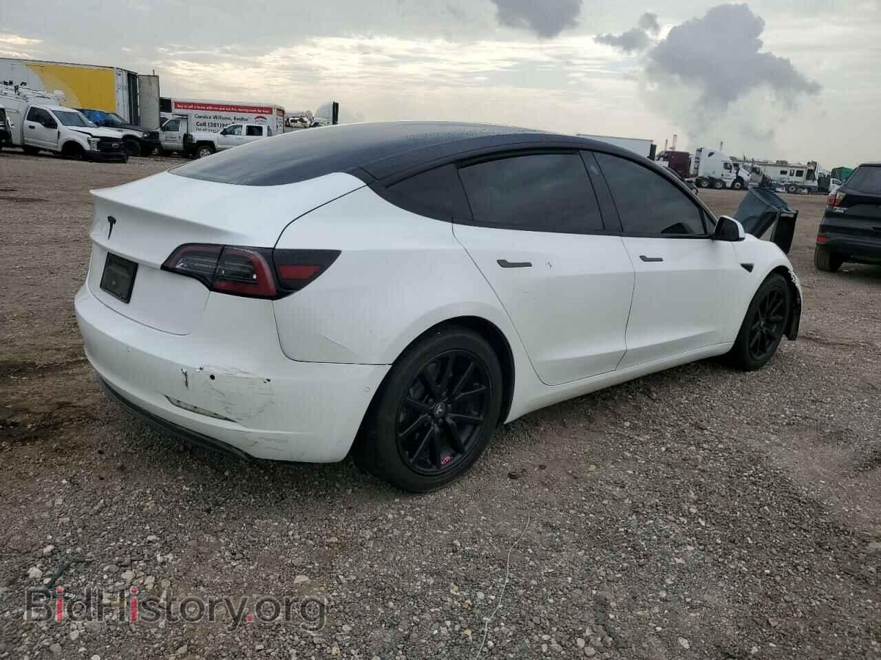 2021 TESLA MODEL 3 - VIN: 5YJ3E1EA3MF921593 - Фото 3