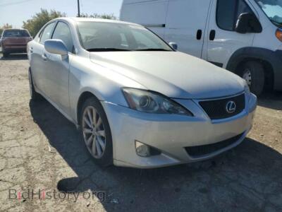 2007 Lexus IS IS 250, серебристый — VIN JTHCK262375009881, Copart