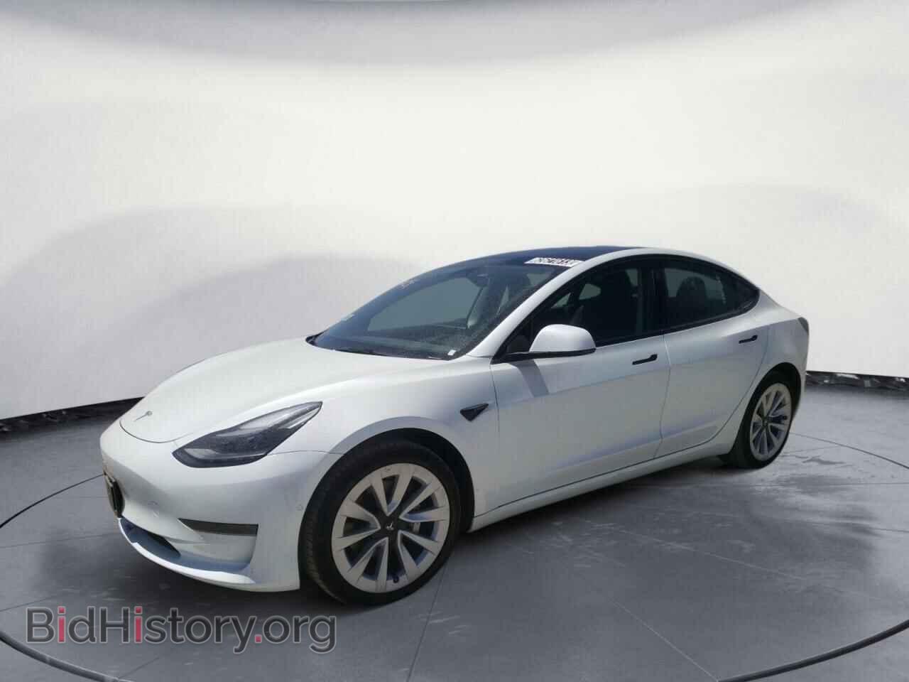 Photo 5YJ3E1EA2NF369912 - TESLA MODEL 3 2022