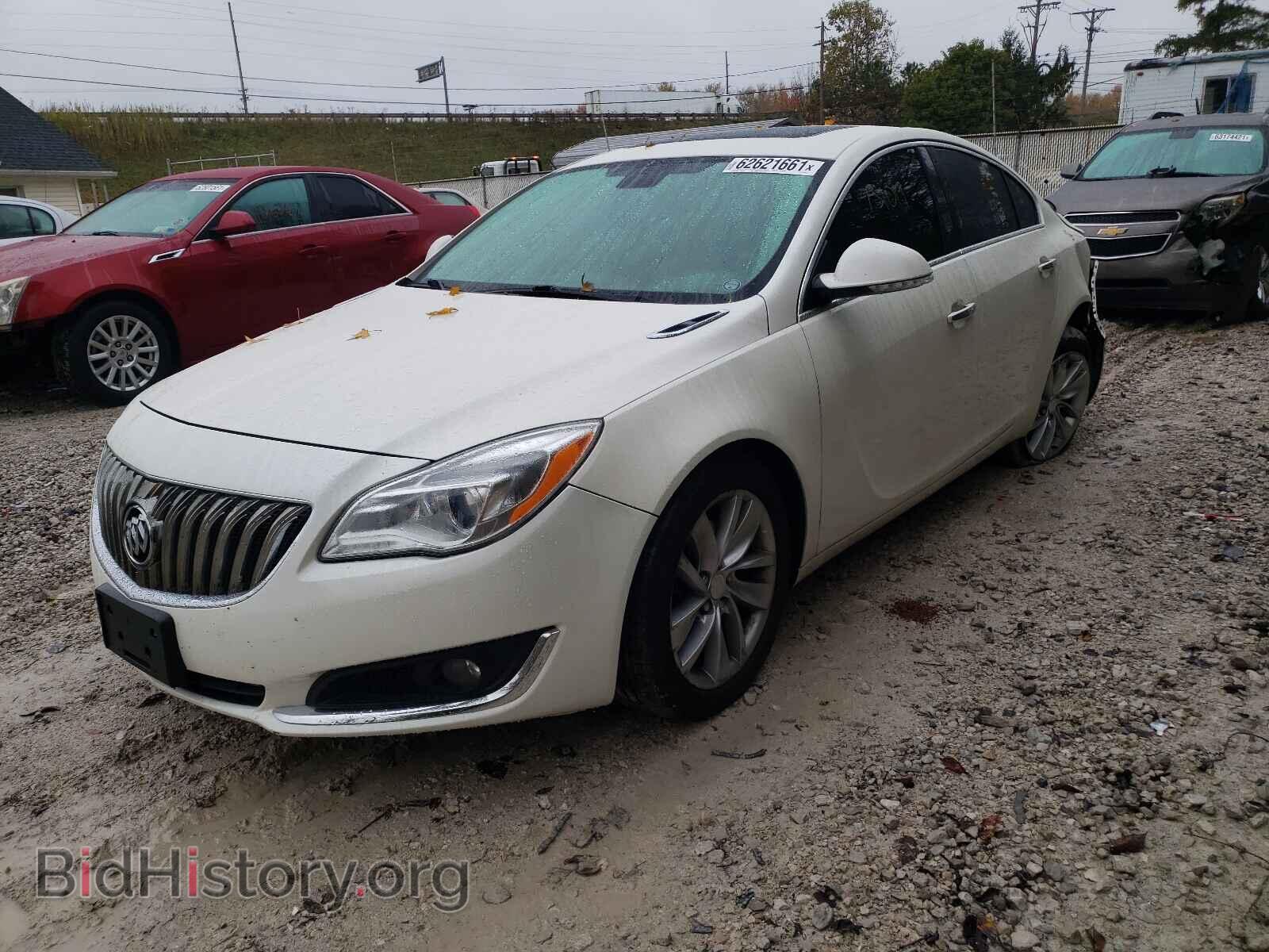 2014 BUICK REGAL - VIN: 2G4GN5EX2E9321243 - Фото 2