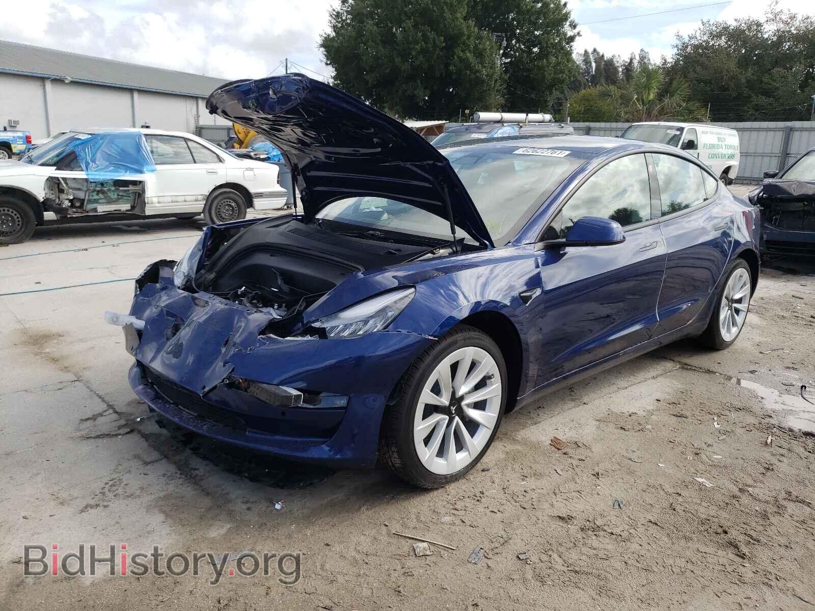 2021 TESLA MODEL 3 - VIN: 5YJ3E1EB0MF855660 - Photo 2