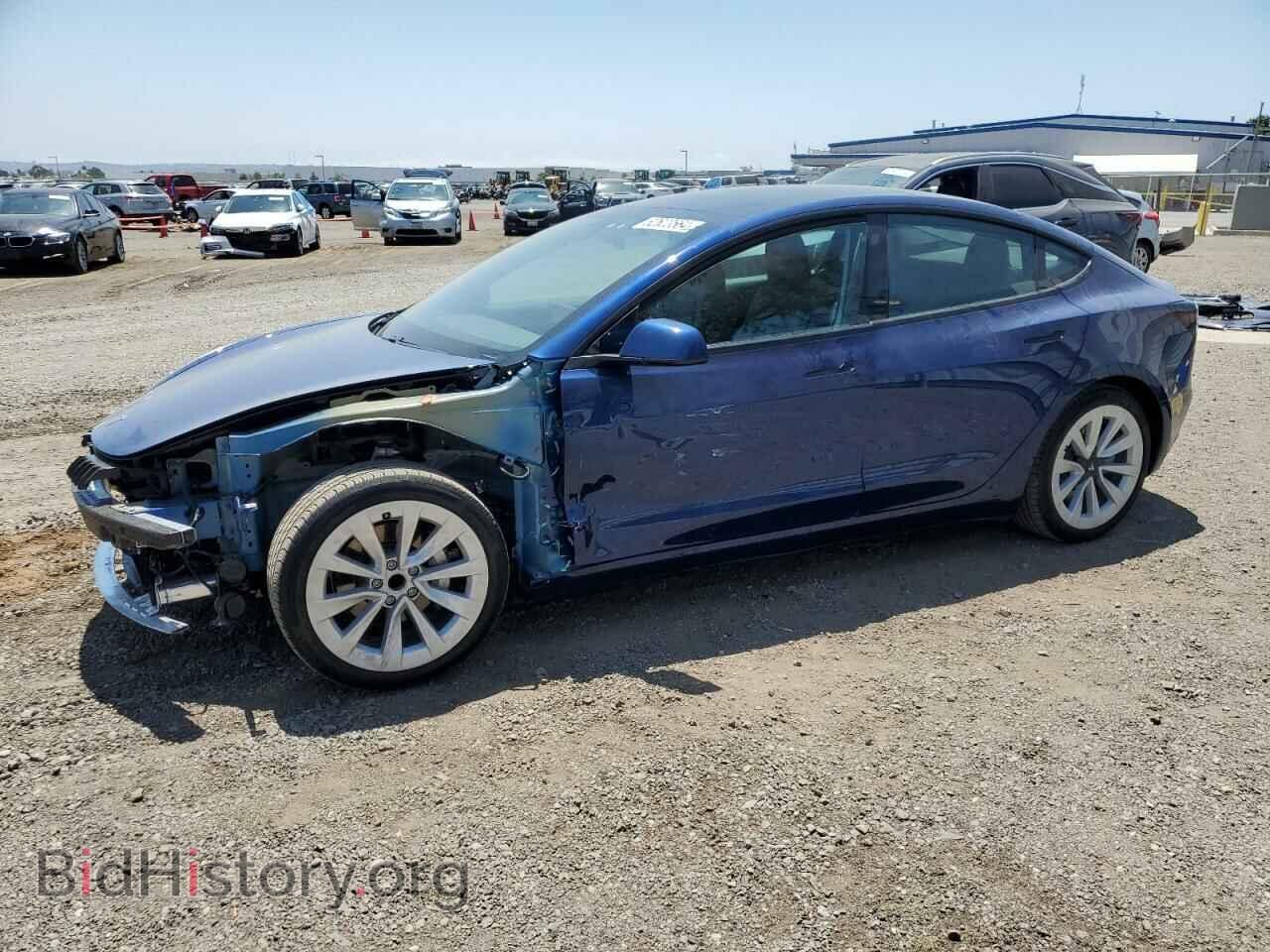 Photo 5YJ3E1EA8MF070696 - TESLA MODEL 3 2021