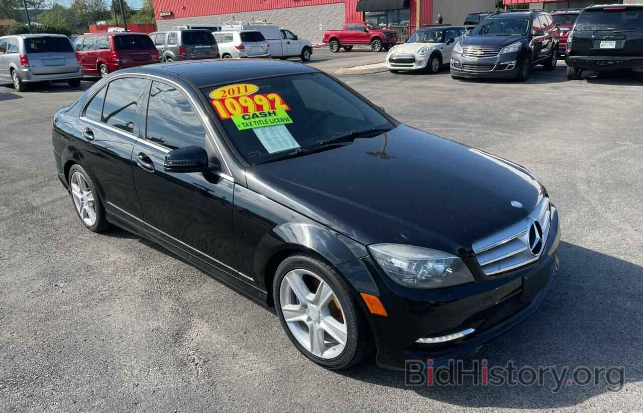 Photo WDDGF5EB9BA477713 - MERCEDES-BENZ C-CLASS 2011