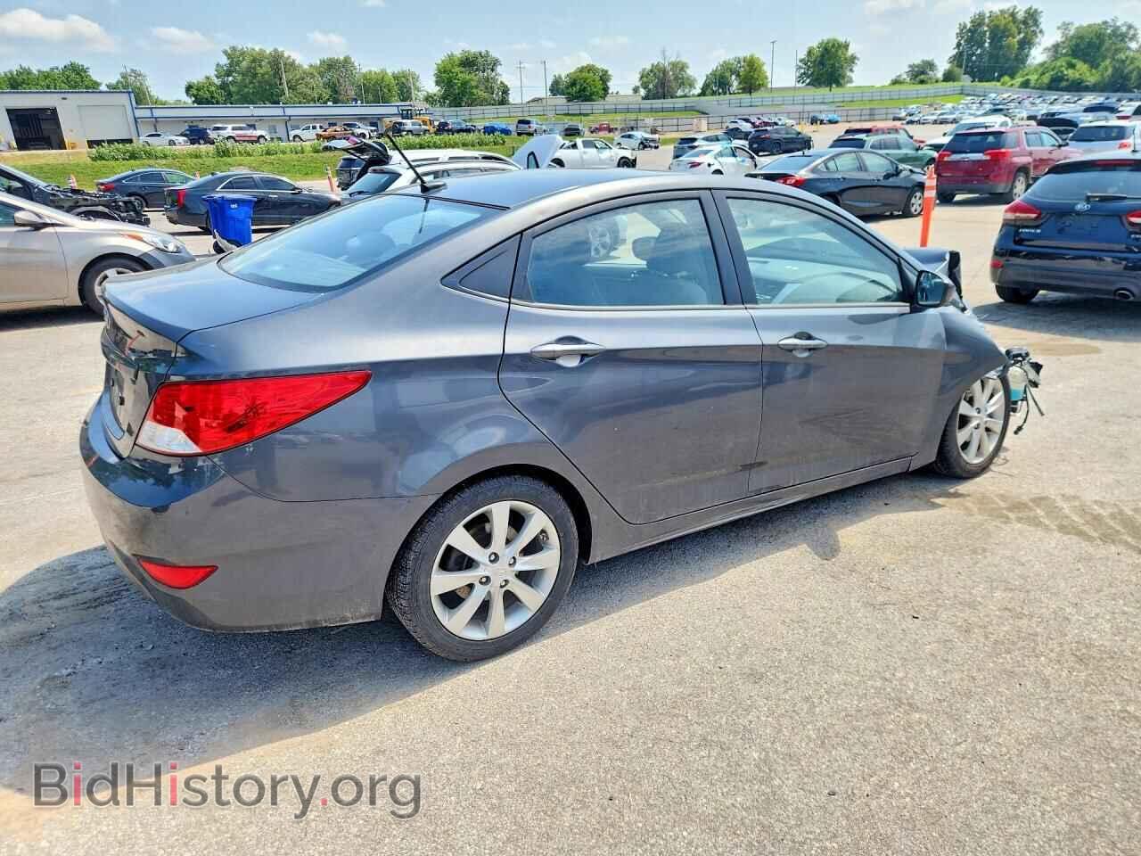 2012 HYUNDAI ACCENT - VIN: KMHCU4AE8CU059728 - Фото 3