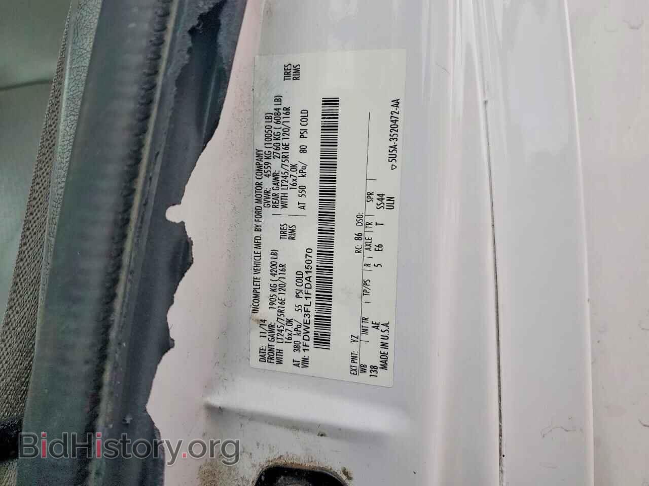 2015 FORD ECONOLINE - VIN: 1FDWE3FL1FDA15070 - Photo 11