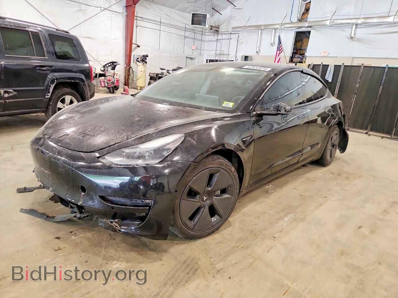 Photo 5YJ3E1EB1MF939051 - TESLA MODEL 3 2021