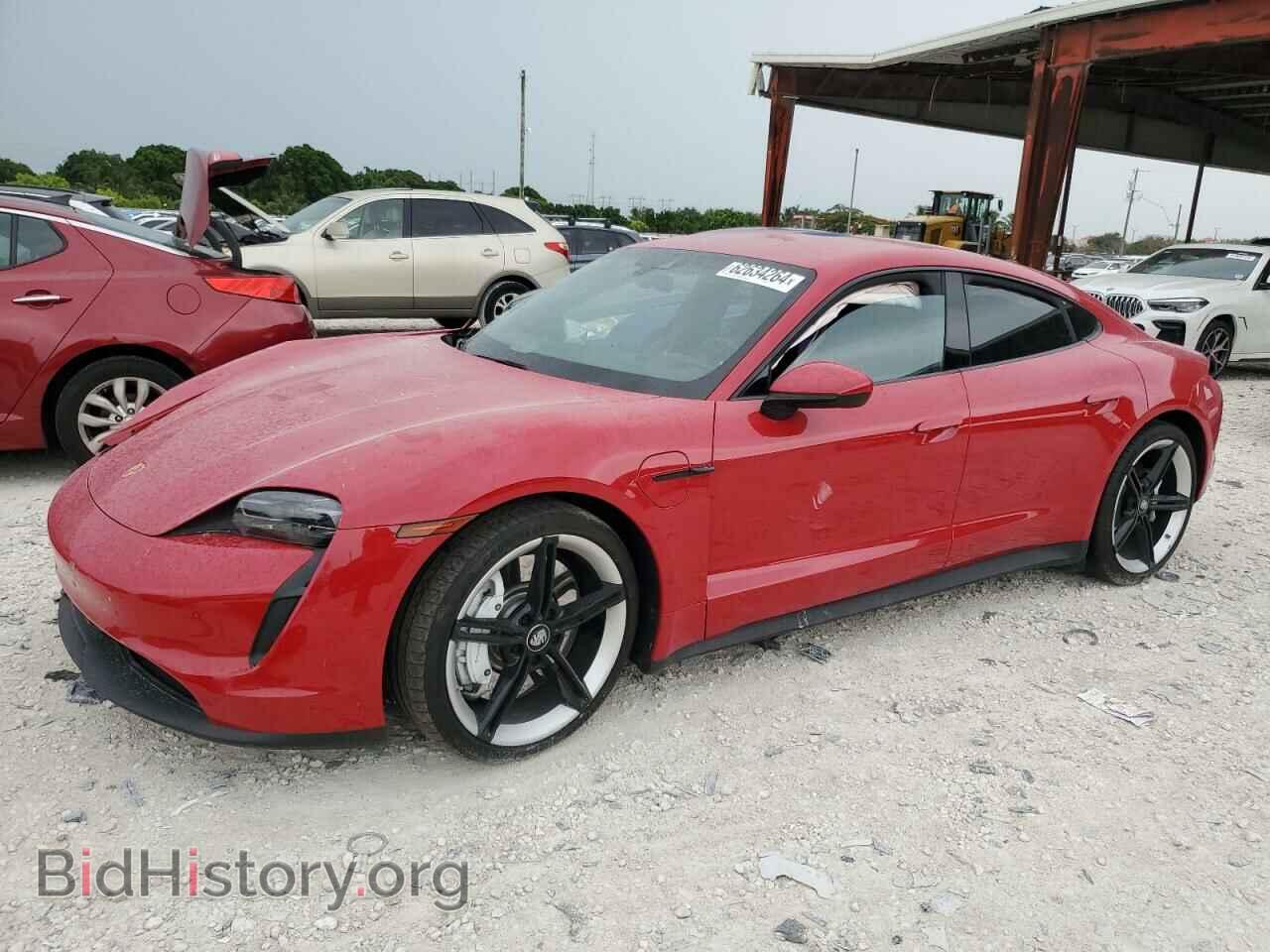 Фотография WP0AA2Y11MSA17512 - PORSCHE TAYCAN 2021