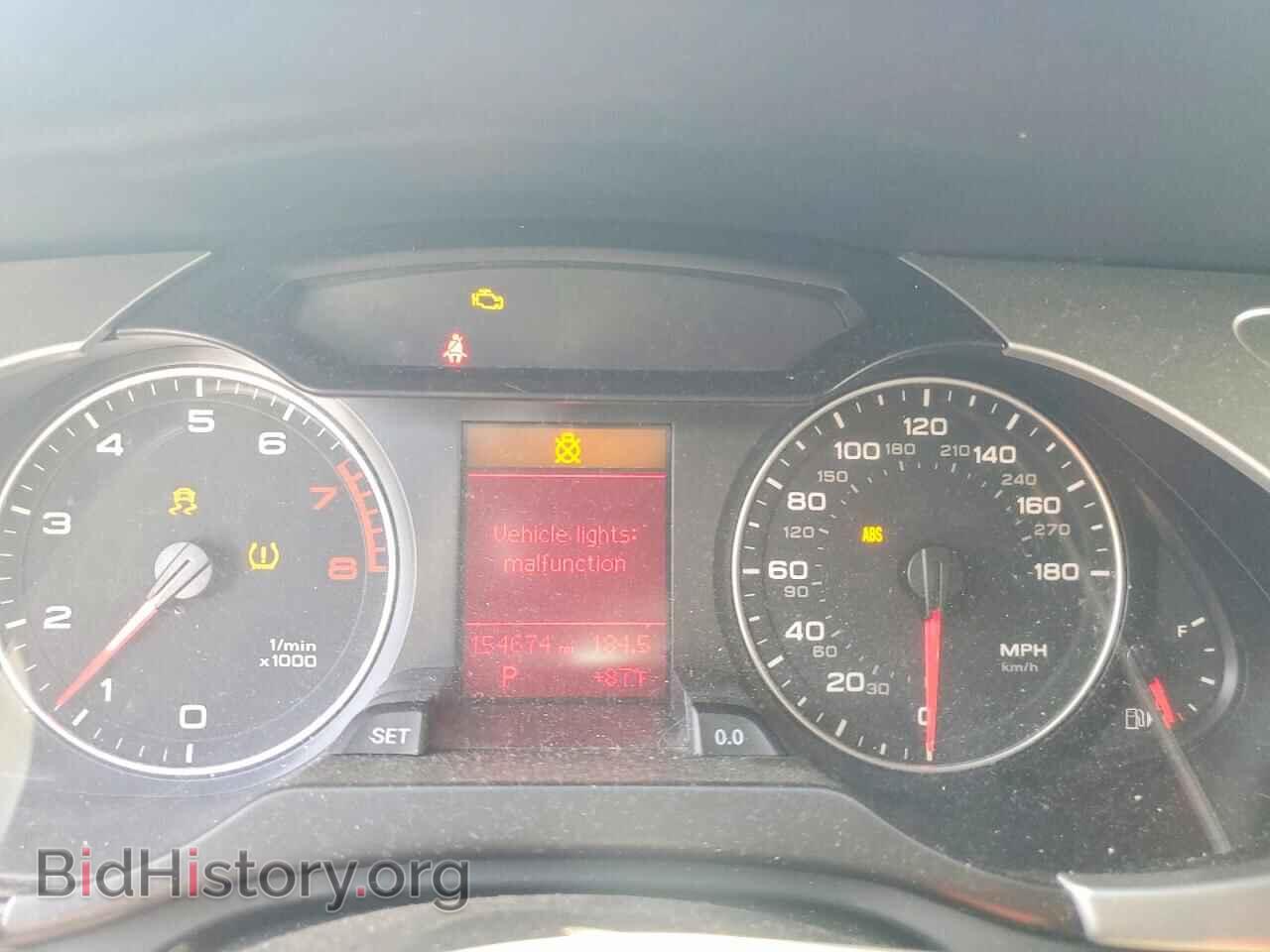 2012 AUDI A4 - VIN: WAUBFAFL8CA047612 - Photo 9