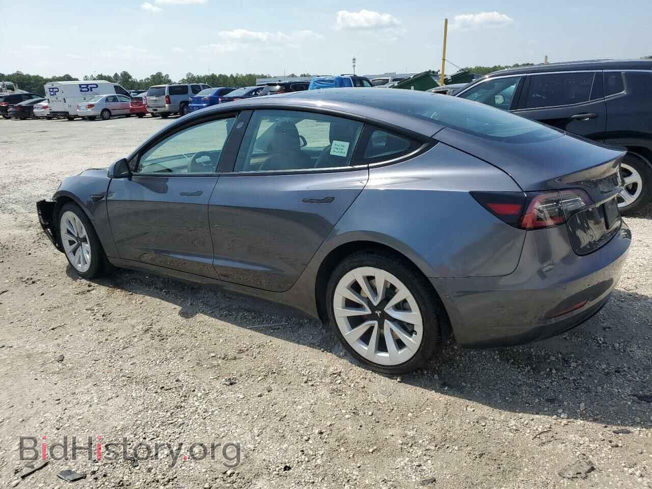 2022 TESLA MODEL 3 - VIN: 5YJ3E1EA6NF287309 - Фото 2