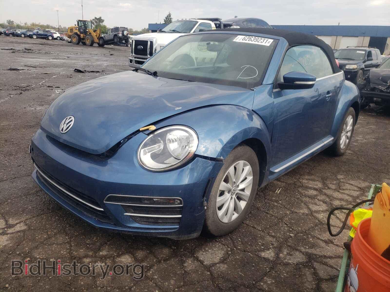 2019 VOLKSWAGEN BEETLE - VIN: 3VW5DAAT2KM505320 - Фото 2